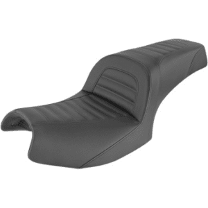 SADDLEMEN Slim Roll & Pleat Seat - Black - Indian I20-06-161